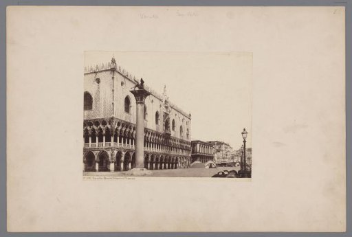 View of the Piazzetta and Riva dei Schiavoni, Venice, Italy
