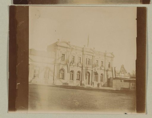 Exterior of a building, likely on the Kerkplein in Pretoria