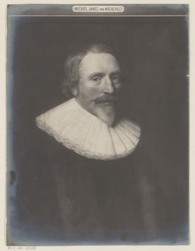 Photographic reproduction of a painted portrait of Jacob Cats