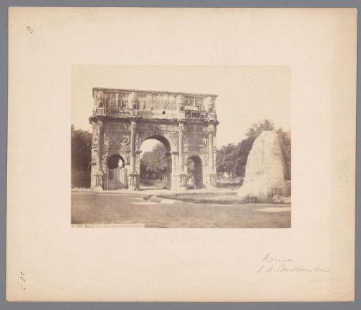 Arch of Constantine in Rome, Italy
