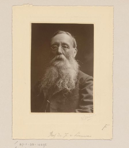 Portrait of Professor Jan van Leeuwen, Professor at Leiden