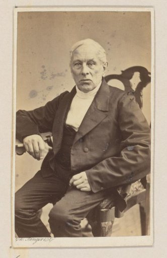 Portrait of the preacher Johannes George Liernur