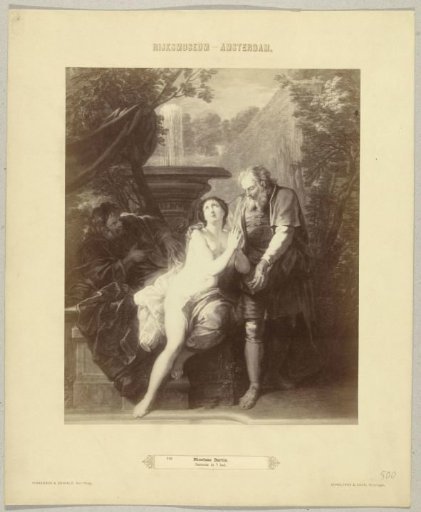 Painting by Nicolaas Bertin, Susanna in the Bath