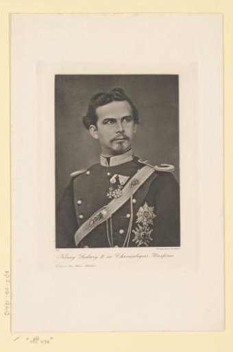 Portrait of Ludwig II of Bavaria