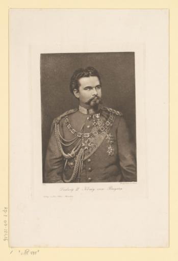 Portrait of Ludwig II of Bavaria