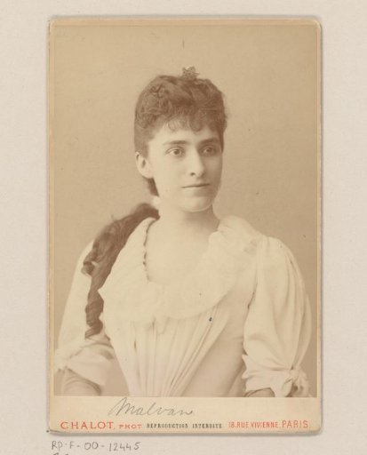Portrait of an unknown woman, designated as Madame Malvan
