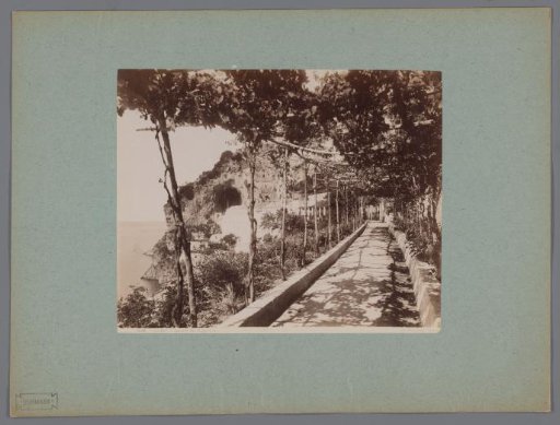 Access Road to the Capuchin Convent in Amalfi, Italy