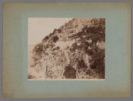View of the Capuchin Convent in Amalfi, Italy