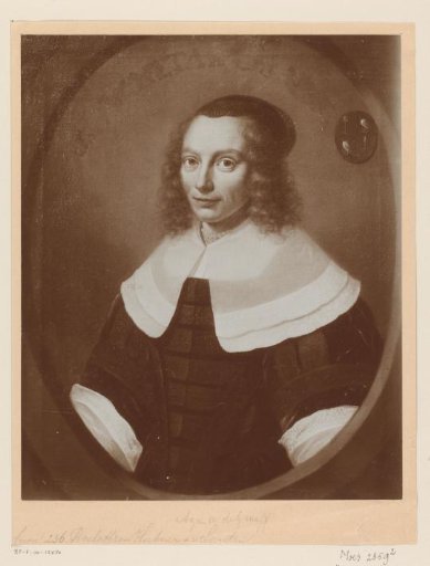 Photographic reproduction of a painted portrait of Agneta de Graeff van Polsbroek