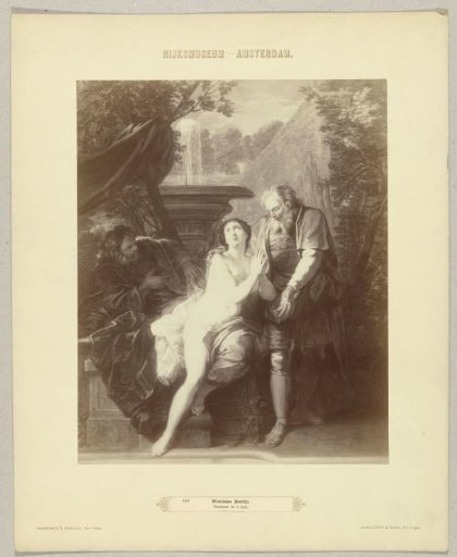 Painting by Nicolaas Bertin, Susanna in the Bath