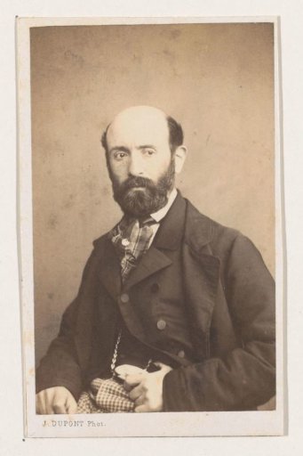 Portrait of the painter Bodin, half-length
