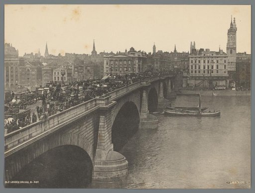 Carriage Traffic on London Bridge