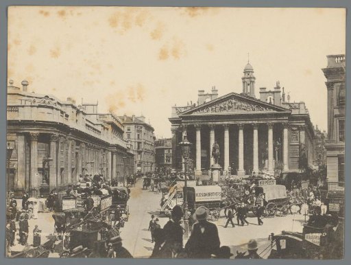 Street View of the Royal Exchange
