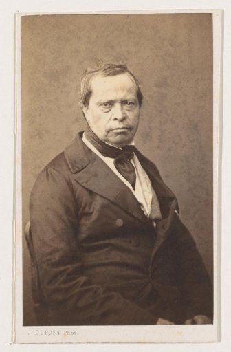 Portrait of the painter Ferdinand de Braekeleer, half-length