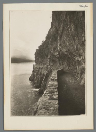 View of the Corniche des Aiguades near Bejaïa
