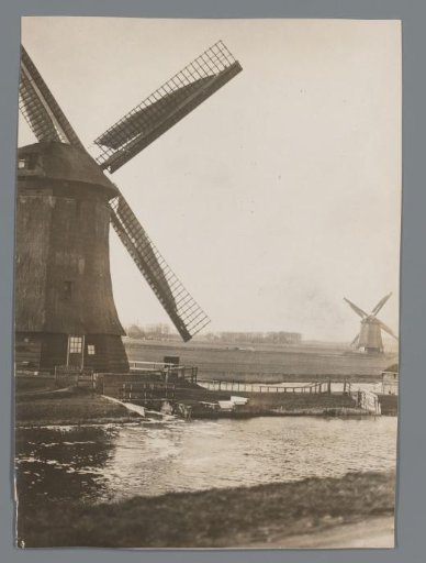 Watermills in the Schermerpolder