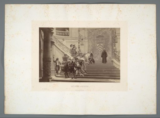 Photographic reproduction of the painting Le Père Joseph by Jean-Léon Gérôme