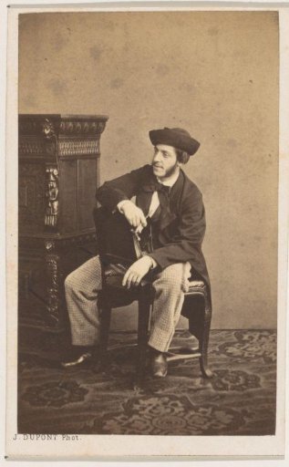 Portrait of the architect Claes, full-length