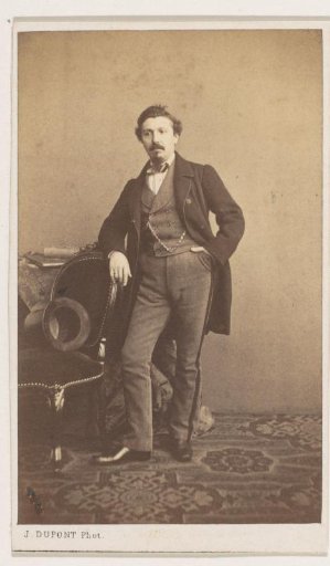 Portrait of the painter Jan David Col, full-length