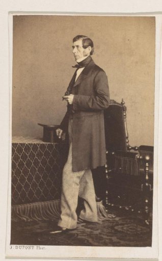 Portrait of the architect Pierre Dens, full-length