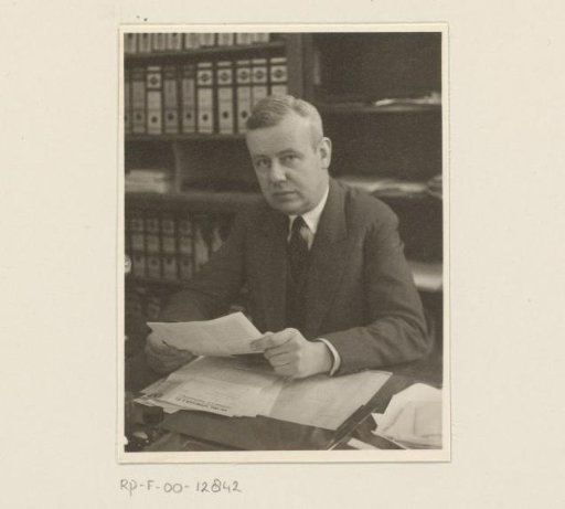 Portrait of N.A. Halbertsma in his study