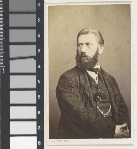 Portrait of the painter Adolf Alexander Dillens, half-length