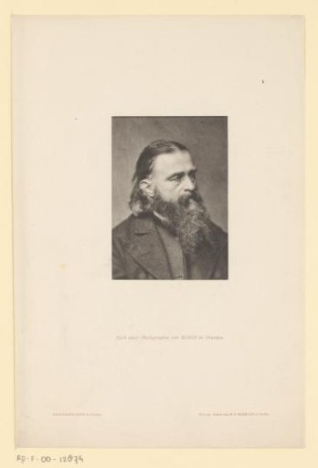 Portrait of a man, probably Fyodor Dostoevsky