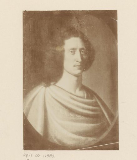 Photographic reproduction of a painted portrait of Waldemar Christian, Count of Holstein
