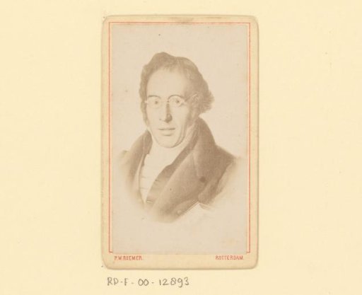 Photographic Reproduction of a Painted Portrait of Paulus Koenraad Görlitz