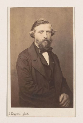 Portrait of the painter Joseph-Laurens Dijckmans, half-length