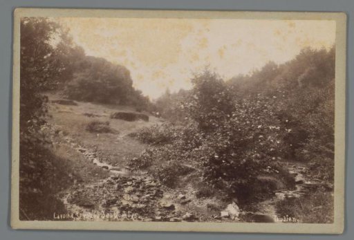 View of the Vallée des Tombes near La Roche