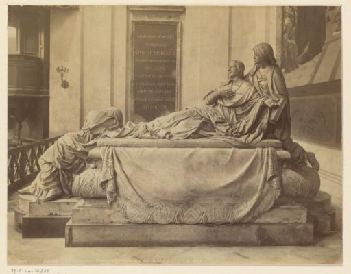 Monument to Cardinal Richelieu in the chapel of the Sorbonne, Paris