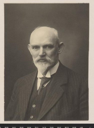 Portrait of Willem de Sitter, Professor of Astronomy