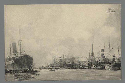 Reproduction of: Port of Amsterdam