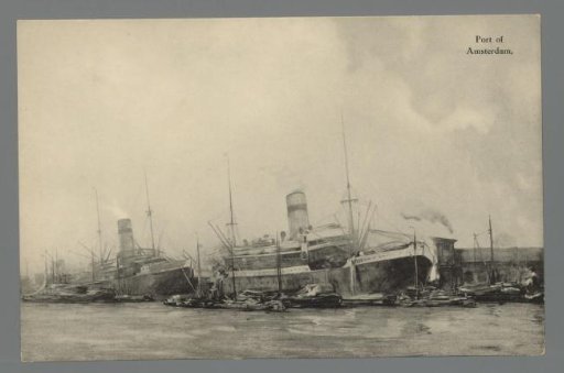 Reproduction of: Port of Amsterdam