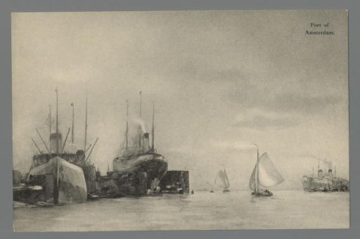 Reproduction of: Port of Amsterdam