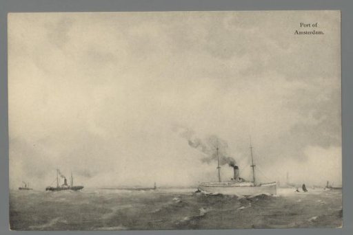 Reproduction of: Port of Amsterdam