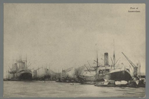 Reproduction of: Port of Amsterdam