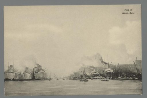 Reproduction of: Port of Amsterdam