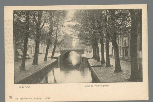 Edam. Spui and Keizersgracht