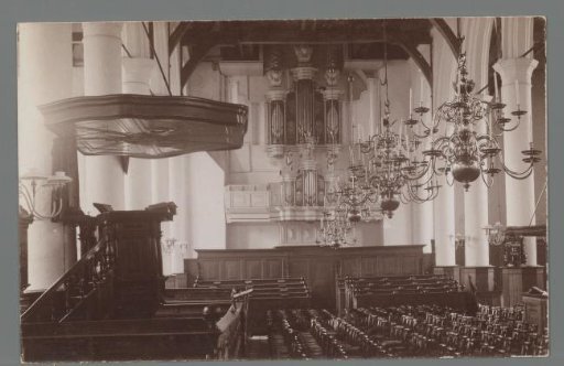 Interior of the Great or Saint Nicholas Church, Edam