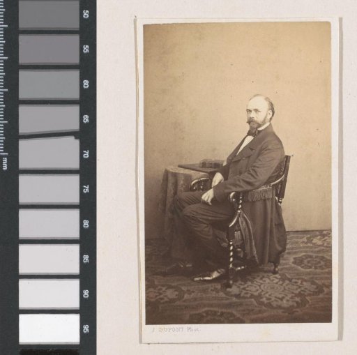 Portrait of the Painter Jean Louis Van Kuyck, Full-Length