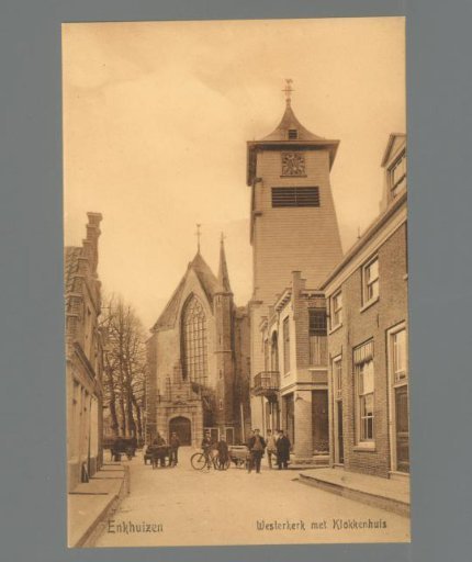 Enkhuizen. Wester Tower of the Sint-Gomaruskerk