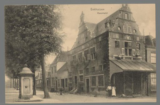 Enkhuizen. Cheese market