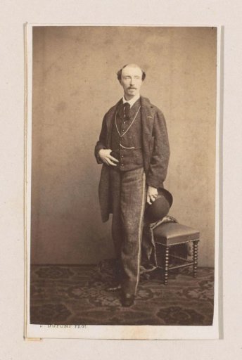 Portrait of the Painter Jozef Van Lerius, Full-Length
