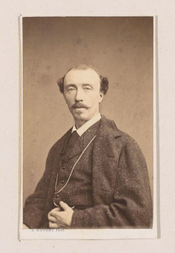 Portrait of the Painter Jozef Van Lerius, Half-Length