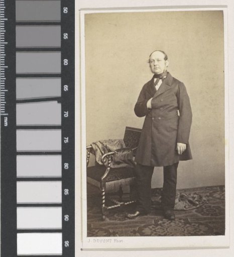 Portrait of the Painter and Engraver Willem Linnig, Full-Length