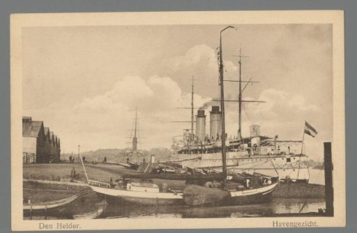 Den Helder. View of the Harbour