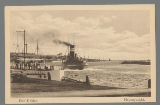 Den Helder. View of the Harbour