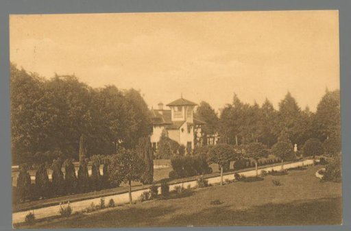 Hilversum. Garden of Villa Corvin